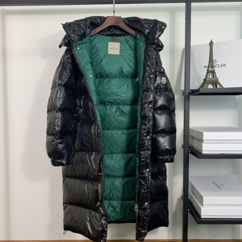 Replica Moncler Down Feather Coat Long Sleeved For Unisex #818527 $162.00 USD for Wholesale