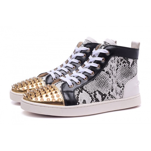 Christian Louboutin High Tops Shoes For Men #833431