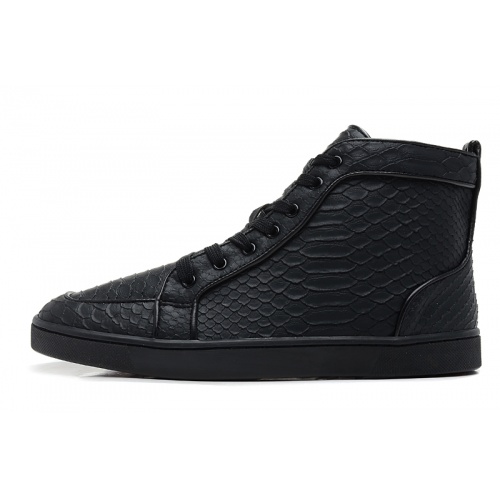 Replica Christian Louboutin High Tops Shoes For Men #833442 $96.00 USD for Wholesale