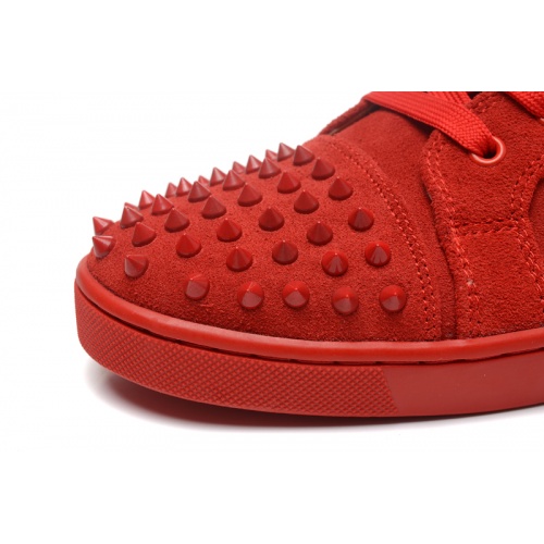 Replica Christian Louboutin High Tops Shoes For Men #833451 $98.00 USD for Wholesale