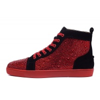 $98.00 USD Christian Louboutin High Tops Shoes For Men #833437