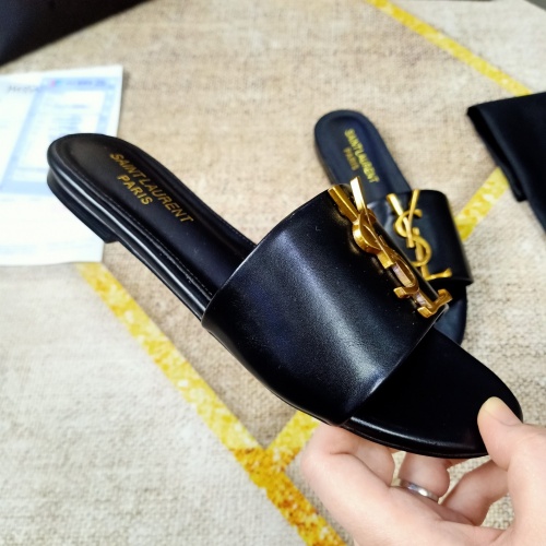 Replica Yves Saint Laurent YSL Slippers For Women #865659 $50.00 USD for Wholesale