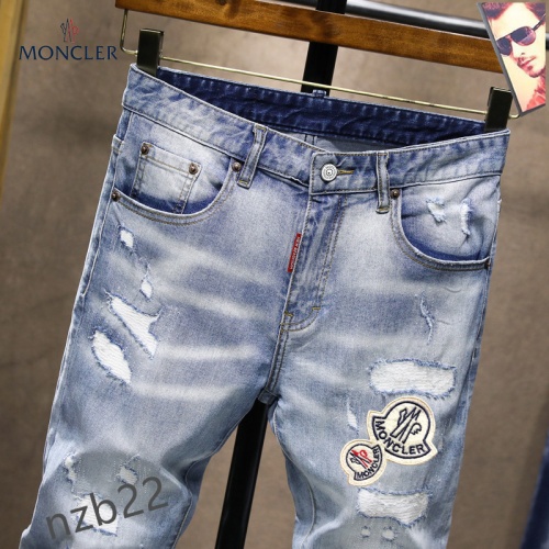 Replica Moncler Jeans For Men #867378 $48.00 USD for Wholesale