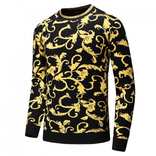 Versace Sweaters Long Sleeved For Men #897348, $43.00 USD, [ITEM#897348], Versace Sweaters