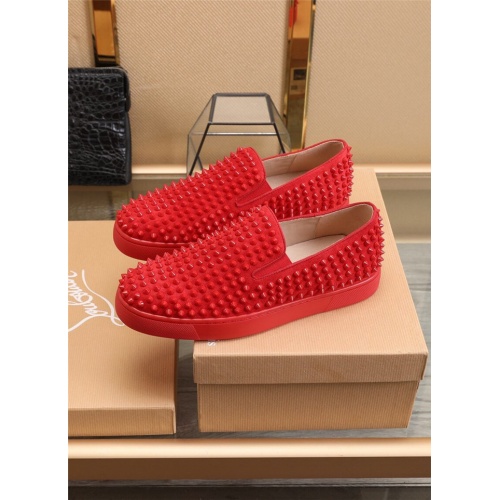 Replica Christian Louboutin Casual Shoes For Men #902472 $98.00 USD for Wholesale