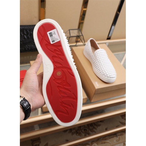 Replica Christian Louboutin Casual Shoes For Men #902473 $98.00 USD for Wholesale