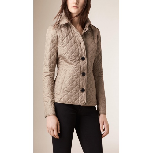 Replica Burberry Down Feather Coat Long Sleeved For Women #905611 $83.00 USD for Wholesale