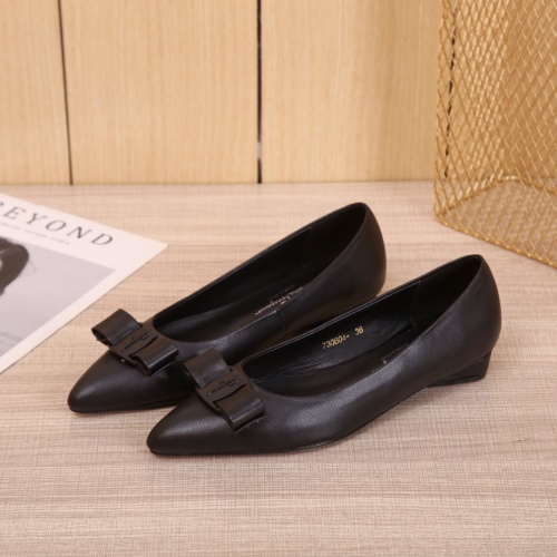 Salvatore Ferragamo Flat Shoes For Women #916187, $85.00 USD, [ITEM#916187], Salvatore Ferragamo Flat Shoes