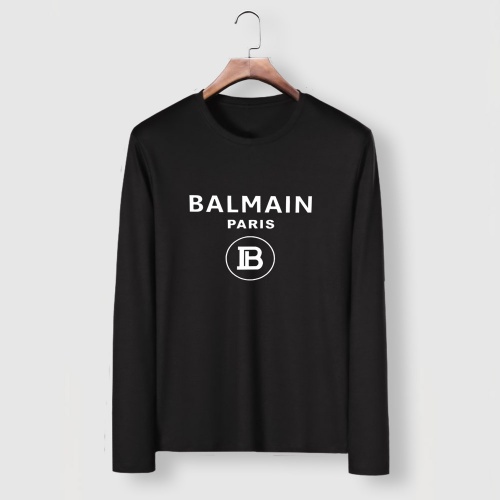 Balmain T-Shirts Long Sleeved For Men #919950, $29.00 USD, [ITEM#919950], Balmain T-Shirts