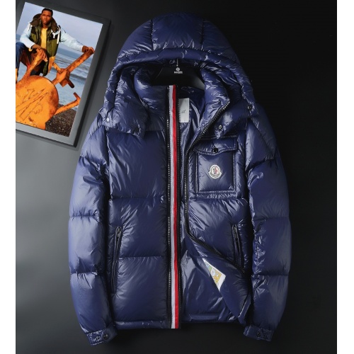 Moncler Down Feather Coat Long Sleeved For Men #921787, $132.00 USD, [ITEM#921787], Moncler Down Feather Coat