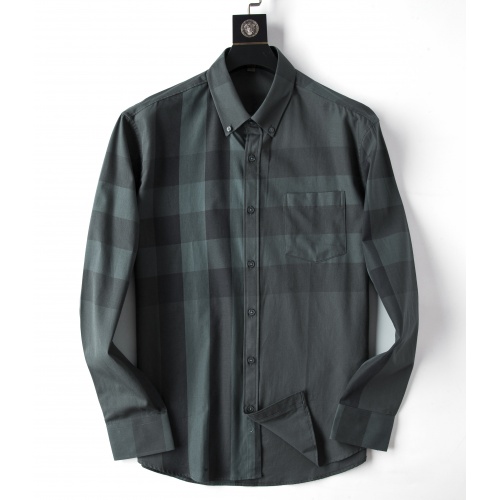 Burberry Shirts Long Sleeved For Men #923917, $36.00 USD, [ITEM#923917], Burberry Shirts