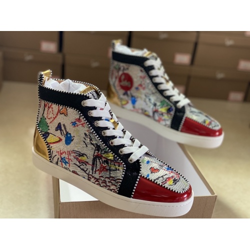 Christian Louboutin High Tops Shoes For Men #940034