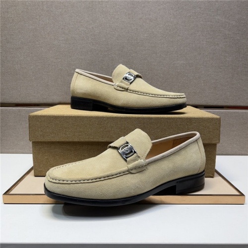 Salvatore Ferragamo Leather Shoes For Men #943605, $108.00 USD, [ITEM#943605], Salvatore Ferragamo Leather Shoes