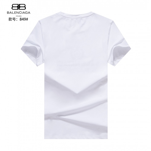 Replica Balenciaga T-Shirts Short Sleeved For Men #947467 $24.00 USD for Wholesale