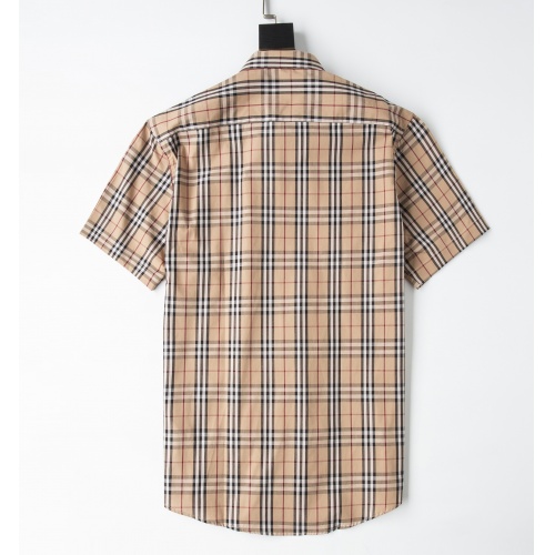 Replica Burberry Shirts Short Sleeved For Men #947933 $32.00 USD for Wholesale