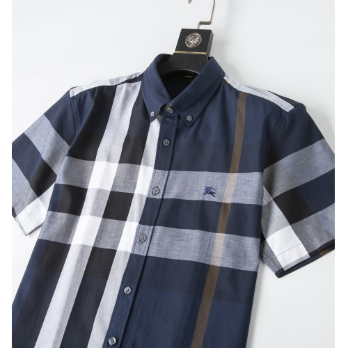 Replica Burberry Shirts Short Sleeved For Men #947941 $32.00 USD for Wholesale