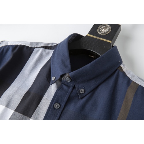 Replica Burberry Shirts Short Sleeved For Men #947941 $32.00 USD for Wholesale