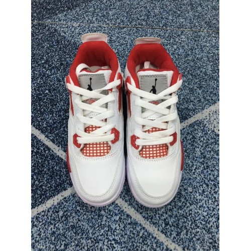 Replica Air Jordan 4 IV Kids Shoes For Kids #948181 $56.00 USD for Wholesale