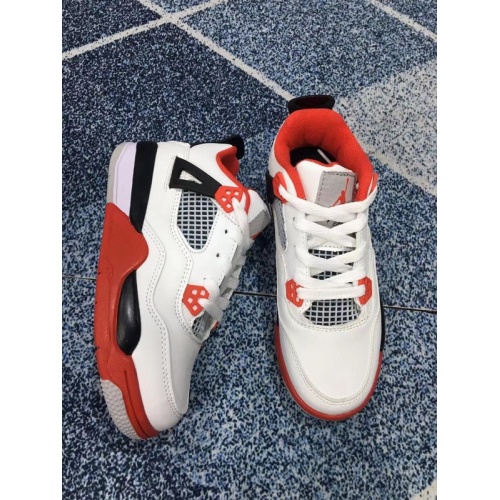 Replica Air Jordan 4 IV Kids Shoes For Kids #948184 $56.00 USD for Wholesale