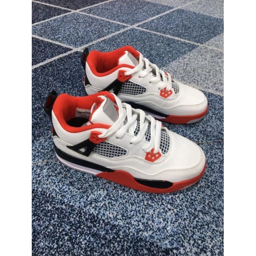 Replica Air Jordan 4 IV Kids Shoes For Kids #948184 $56.00 USD for Wholesale