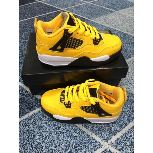 Replica Air Jordan 4 IV Kids Shoes For Kids #948185 $56.00 USD for Wholesale