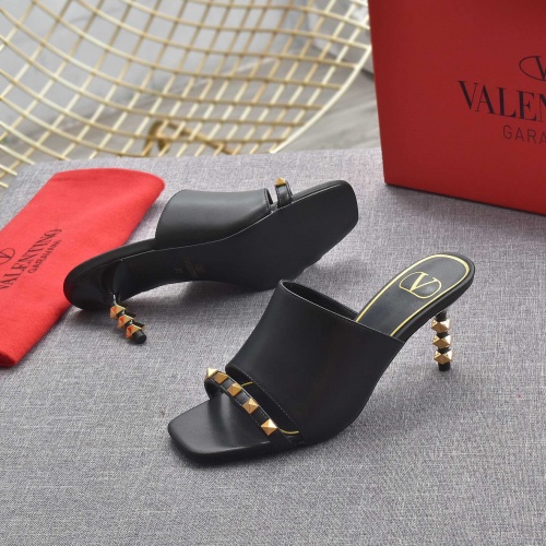 Replica Valentino Slippers For Women #962122 $80.00 USD for Wholesale