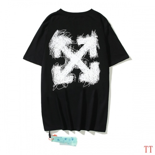 Off-White T-Shirts Short Sleeved For Unisex #963236