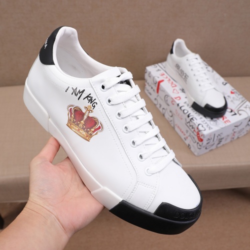 Replica Dolce & Gabbana D&G Casual Shoes For Men #963420 $80.00 USD for Wholesale