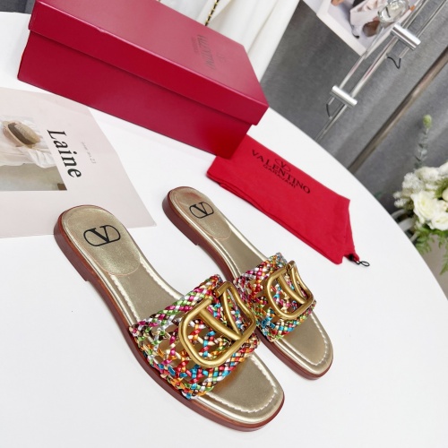 Replica Valentino Slippers For Women #965984 $68.00 USD for Wholesale