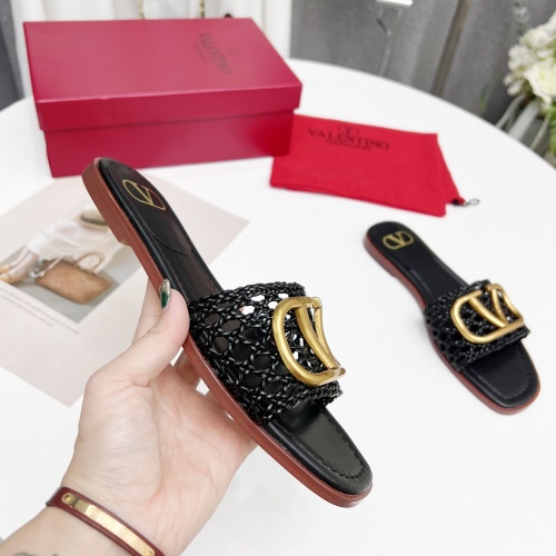 Replica Valentino Slippers For Women #965987 $68.00 USD for Wholesale