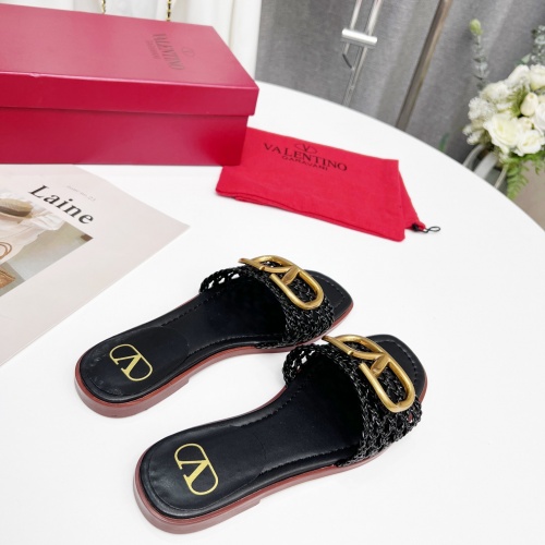 Replica Valentino Slippers For Women #965987 $68.00 USD for Wholesale