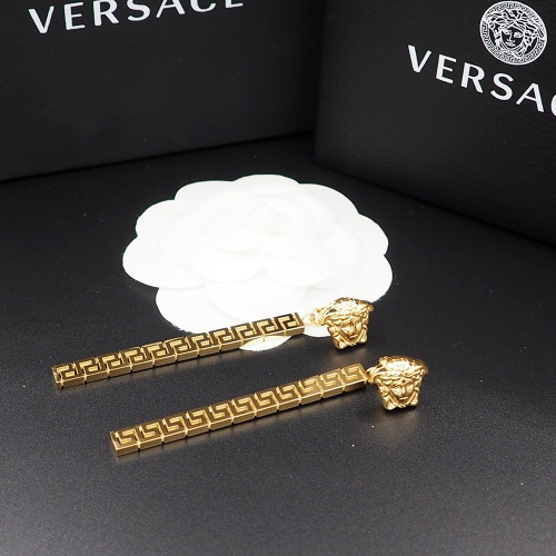 Replica Versace Earrings For Women #967539 $25.00 USD for Wholesale