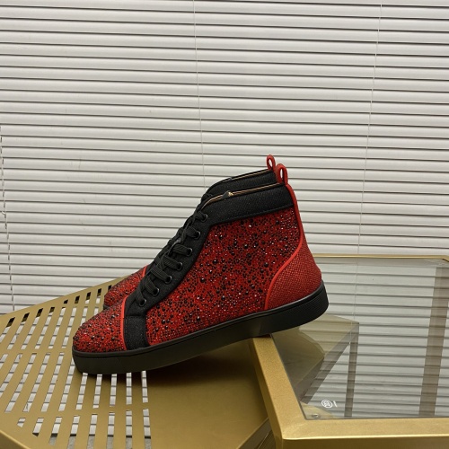 Replica Christian Louboutin High Tops Shoes For Women #968485 $96.00 USD for Wholesale