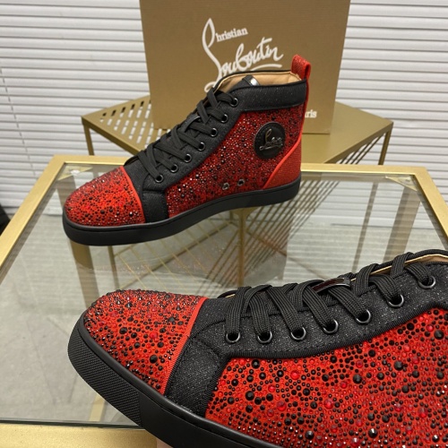 Replica Christian Louboutin High Tops Shoes For Women #968485 $96.00 USD for Wholesale