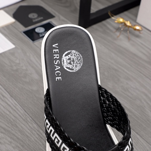 Replica Versace Slippers For Men #968608 $42.00 USD for Wholesale