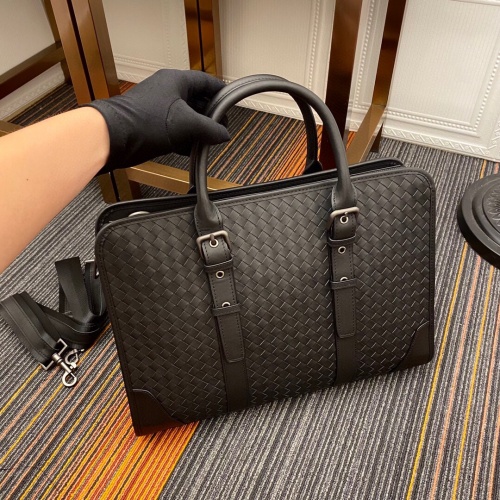 Replica Bottega Veneta AAA Man Handbags #968771 $182.00 USD for Wholesale