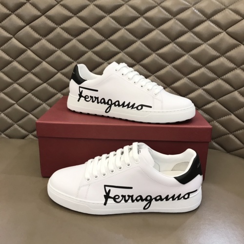 Replica Salvatore Ferragamo Casual Shoes For Men #970230 $76.00 USD for Wholesale