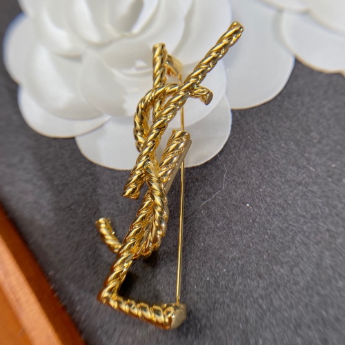 Replica Yves Saint Laurent Brooches For Women #975229 $32.00 USD for Wholesale