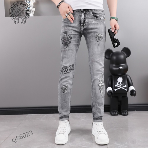 Chrome Hearts Jeans For Men #975909, $48.00 USD, [ITEM#975909], Chrome Hearts Jeans