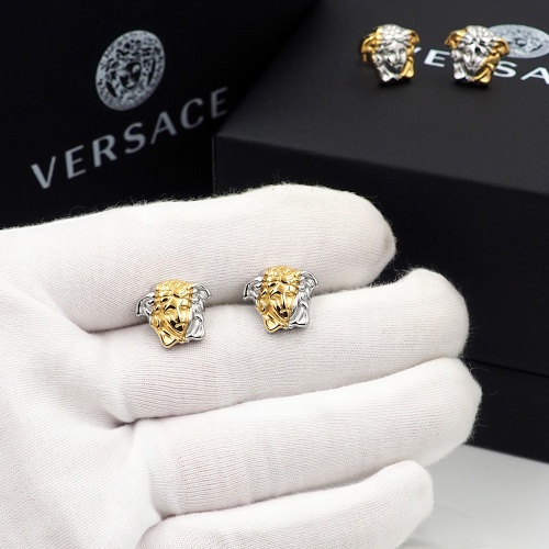 Replica Versace Earrings For Women #977969 $23.00 USD for Wholesale