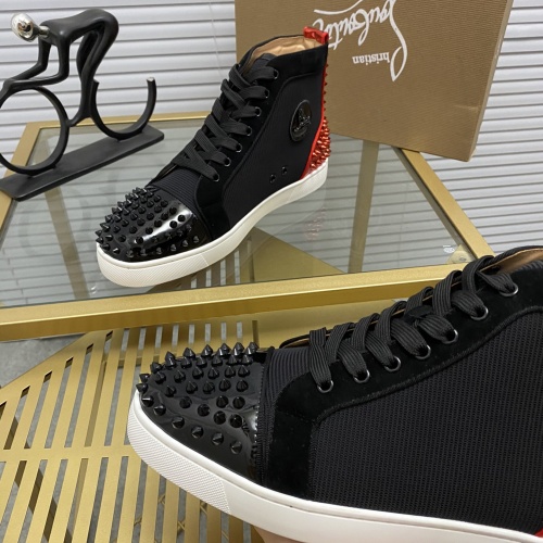 Replica Christian Louboutin High Tops Shoes For Women #985714 $92.00 USD for Wholesale