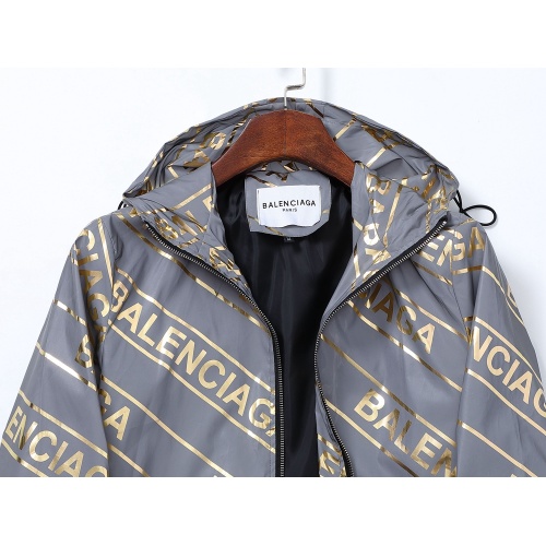 Replica Balenciaga Jackets Long Sleeved For Men #1002585 $42.00 USD for Wholesale