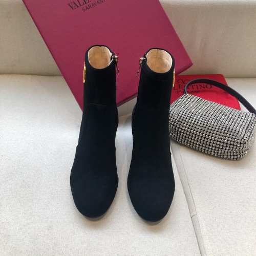 Replica Valentino Boots For Women #1005685 $92.00 USD for Wholesale