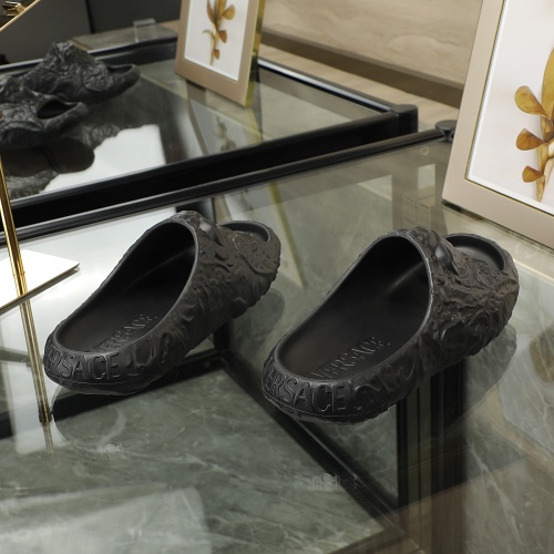 Replica Versace Slippers For Men #998166 $56.00 USD for Wholesale