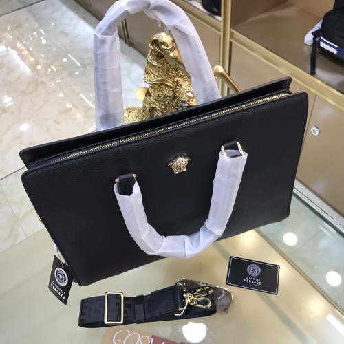 Replica Versace AAA Man Handbags #1006975 $150.00 USD for Wholesale