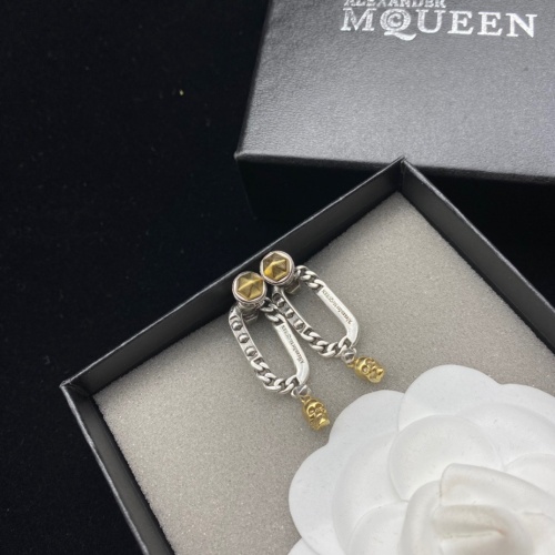 Replica Alexander McQueen Earrings For Women #1007735 $32.00 USD for Wholesale