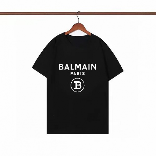 Balmain T-Shirts Short Sleeved For Men #1008493