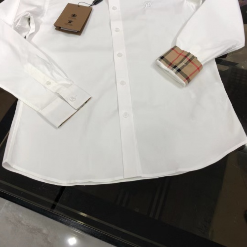 Replica Burberry Shirts Long Sleeved For Men #1008983 $64.00 USD for Wholesale