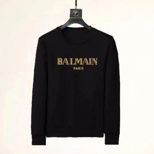 Balmain Hoodies Long Sleeved For Men #1025463