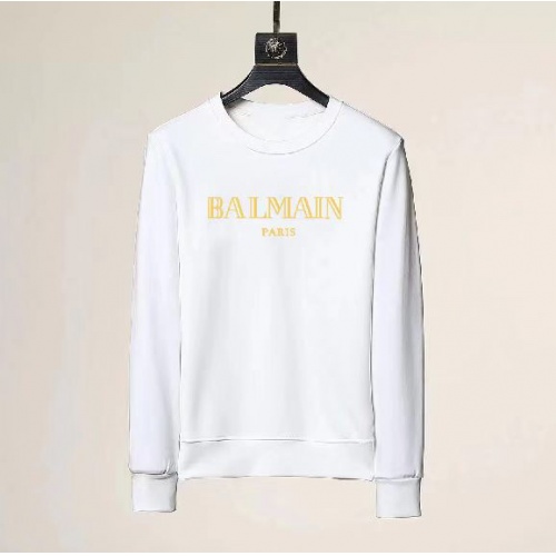 Balmain Hoodies Long Sleeved For Men #1025464, $34.00 USD, [ITEM#1025464], Balmain Hoodies